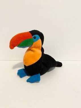 Russ Tango Toucan Plush Vintage Luv Pets Bird Soft Stuffed Beanie Russplus Toy